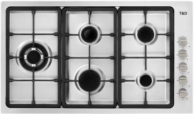 اجاق گاز صفحه ای استیل تی اند دی مدل TD139E