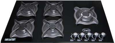 اجاق گاز صفحه ای شیشه ای تی اند دی مدل TD145