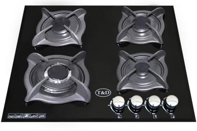 اجاق گاز صفحه ای شیشه ای تی اند دی مدل TD153