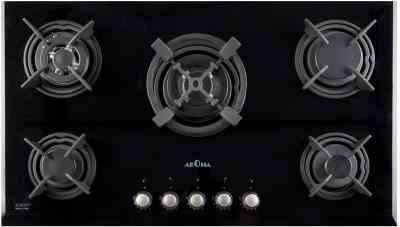 اجاق گاز صفحه ای شیشه ای آروما مدل SAPIENZA1