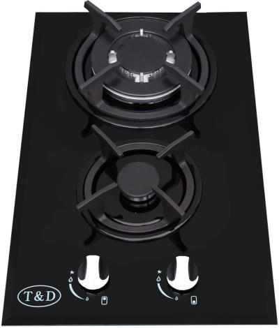 اجاق گاز صفحه ای شیشه ای تی اند دی مدل TD129E
