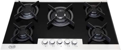 اجاق گاز صفحه ای شیشه ای تی اند دی مدل TD102