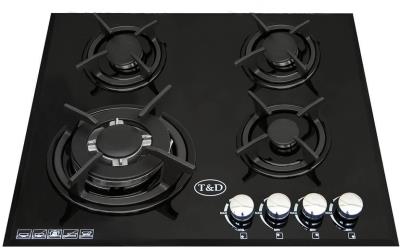 اجاق گاز صفحه ای شیشه ای تی اند دی مدل TD115E