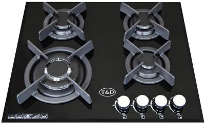 اجاق گاز صفحه ای شیشه ای تی اند دی مدل TD175E