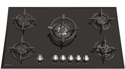 اجاق گاز صفحه ای شیشه ای پرنسیپ مدل D532T