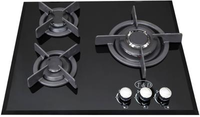 اجاق گاز صفحه ای شیشه ای تی اند دی مدل TD131L
