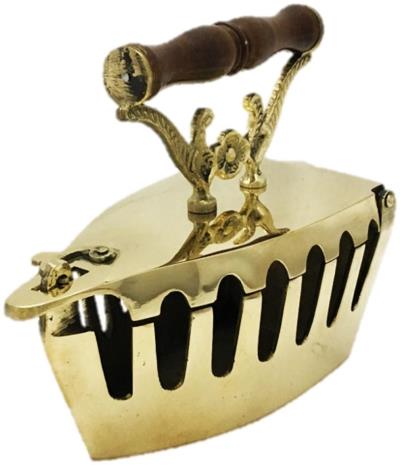 اتو ذغالی برنجی جام هنر کد A6