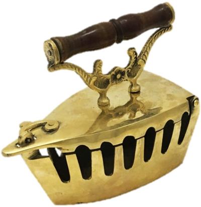 اتو برنجی ذغالی جام هنر کد A5