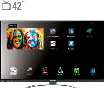 تلویزیون ال ای دی تکنوکام مدل ET42E68SCW سایز 42 اینچ