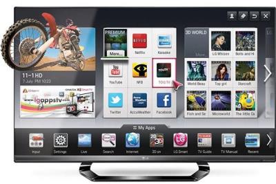 تلویزیون ال ای دی هوشمند ال جی مدل 55LM64100 سایز 55 اینچ