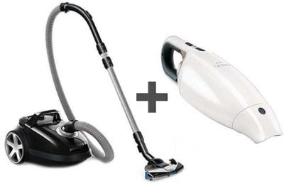 جاروبرقی فیلیپس مدل FC919001 به همراه مدل FC614060