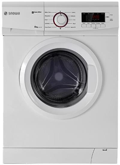 ماشین لباسشویی اسنوا مدل SWD 164W ظرفیت 6 کیلوگرم ماشین لباسشویی اسنوا مدل SWD 164W ظرفیت 6 کیلوگرم