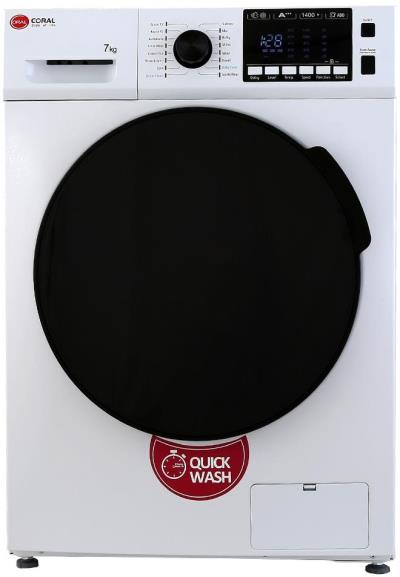 ماشین لباسشویی کرال مدل TFW 27404 ظرفیت 7 کیلوگرم