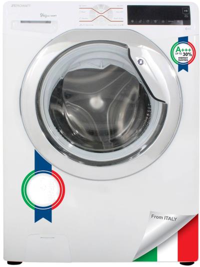 ماشین لباسشویی زیرووات مدل OZ1590 ظرفیت 9 کیلوگرم