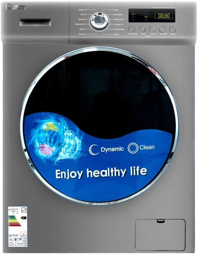 ماشین لباسشویی جنرال هاوس کد 7029 ظرفیت 7 کیلوگرم