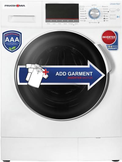 ماشین لباسشویی پاکشوما مدل WFI 91429 ظرفیت 9 کیلوگرم