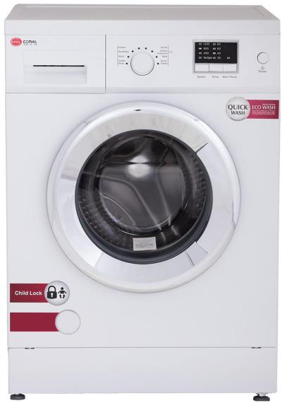 ماشین لباسشویی کرال مدل WF684WT ظرفیت 6 کیلوگرم