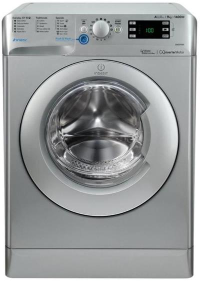 ماشین لباسشویی ایندزیت مدل BWE 91484 X S UK ظرفیت 9 کیلوگرم