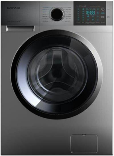 ماشین لباسشویی دوو سری زن پرو مدل DWK PRO 82SS ظرفیت 8 کیلوگرم