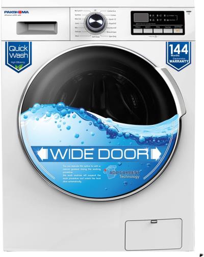 ماشین لباسشویی پاکشوما مدل WFU 80412 با ظرفیت 8 کیلوگرم