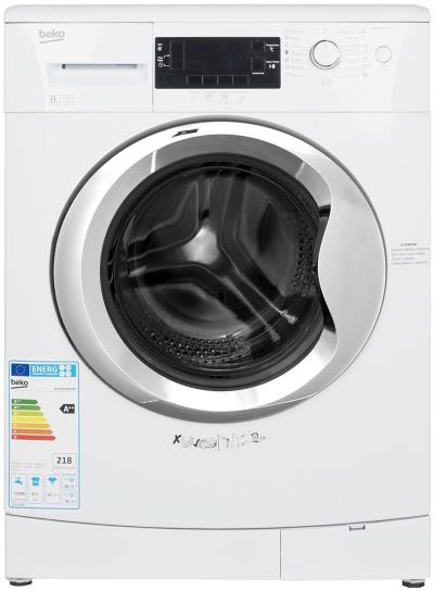 ماشین لباسشویی بکو مدل WCV 8604 ظرفیت 8 کیلوگرم