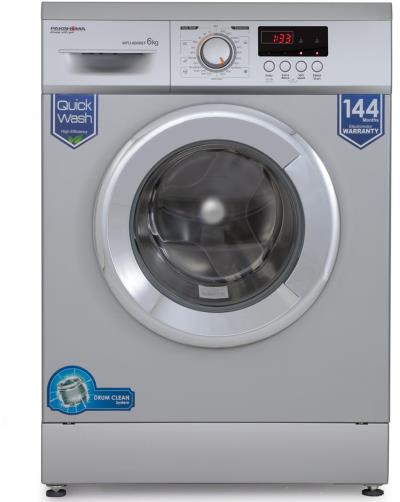 ماشین لباسشویی پاکشوما مدل WFU 6108 با ظرفیت 6 کیلوگرم