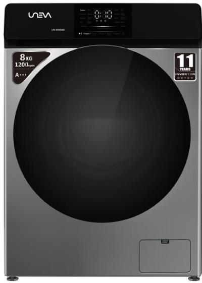ماشین لباسشویی یونیوا مدل WMSS8 ظرفیت 8 کیلوگرم