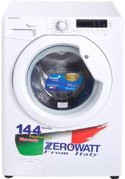 ماشین لباسشویی زیرووات مدل OZ 1170W ظرفیت 7 کیلوگرم