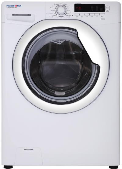 ماشین لباسشویی پاکشوما مدل WFU 81189 ظرفیت 8 کیلوگرم