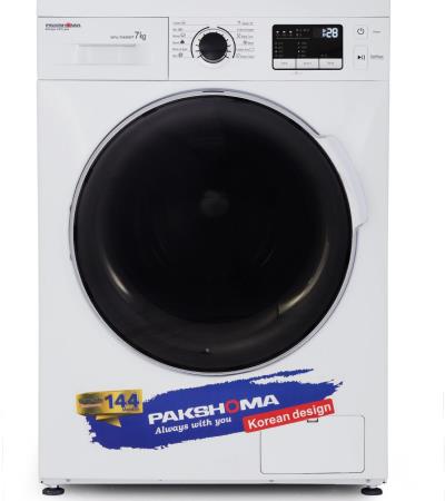ماشین لباسشویی پاکشوما مدل WFU 70408 با ظرفیت 7 کیلوگرم