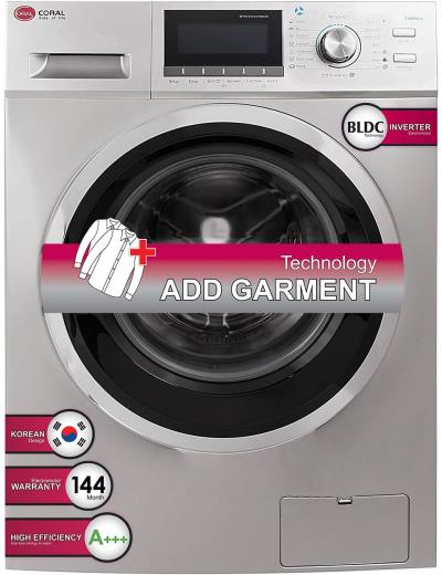 ماشین لباسشویی کرال مدل WF 14811TBL با ظرفیت 8 کیلوگرم