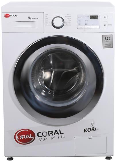 ماشین لباسشویی کرال مدلWF 14707 با ظرفیت 7 کیلوگرم