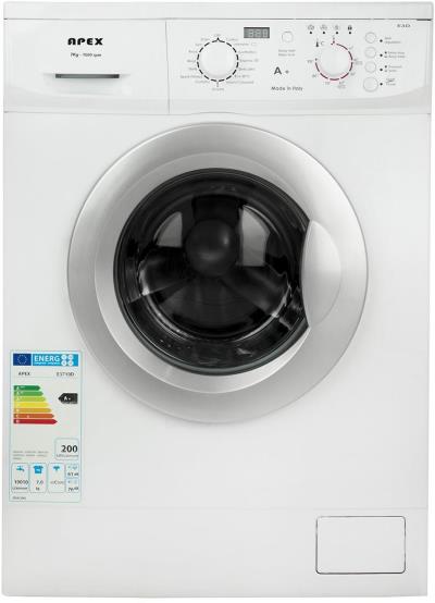 ماشین لباسشویی اپکس مدل دور سفید