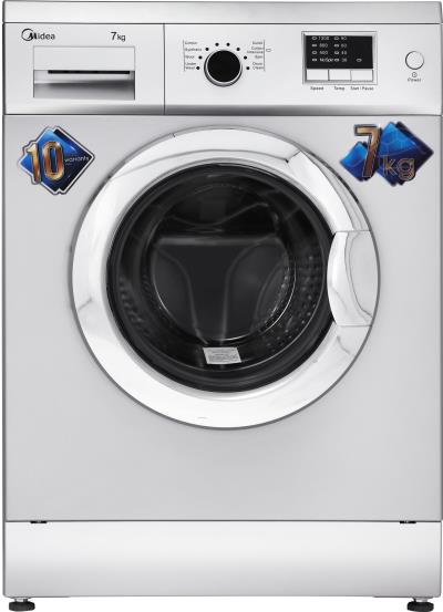 ماشین لباسشویی مایدیا مدل WU 12704 ظرفیت 7 کیلوگرم