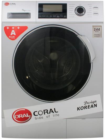 ماشین لباسشویی کرال مدل WF1272 با ظرفیت 7 کیلوگرم