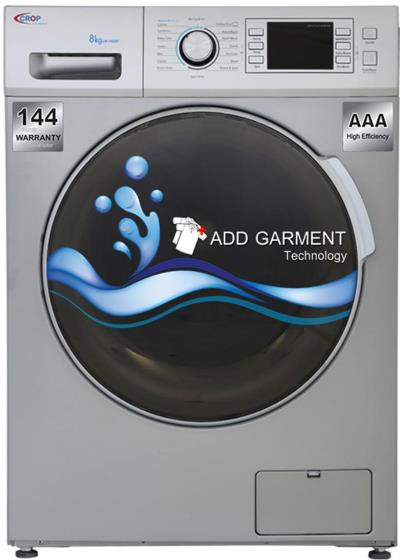 ماشین لباسشویی کروپ مدل CW 1483 با ظرفیت 8 کیلوگرم