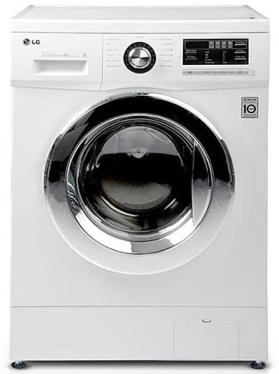 ماشین لباسشویی ال جی مدل WM 380NW با ظرفیت 8 کیلوگرم