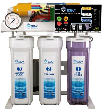 تصفیه آب خانگی اس اس وی مدل HERCULES S6
