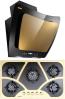 هود و اجاق گاز صفحه ای درخشان مدل کلون G630